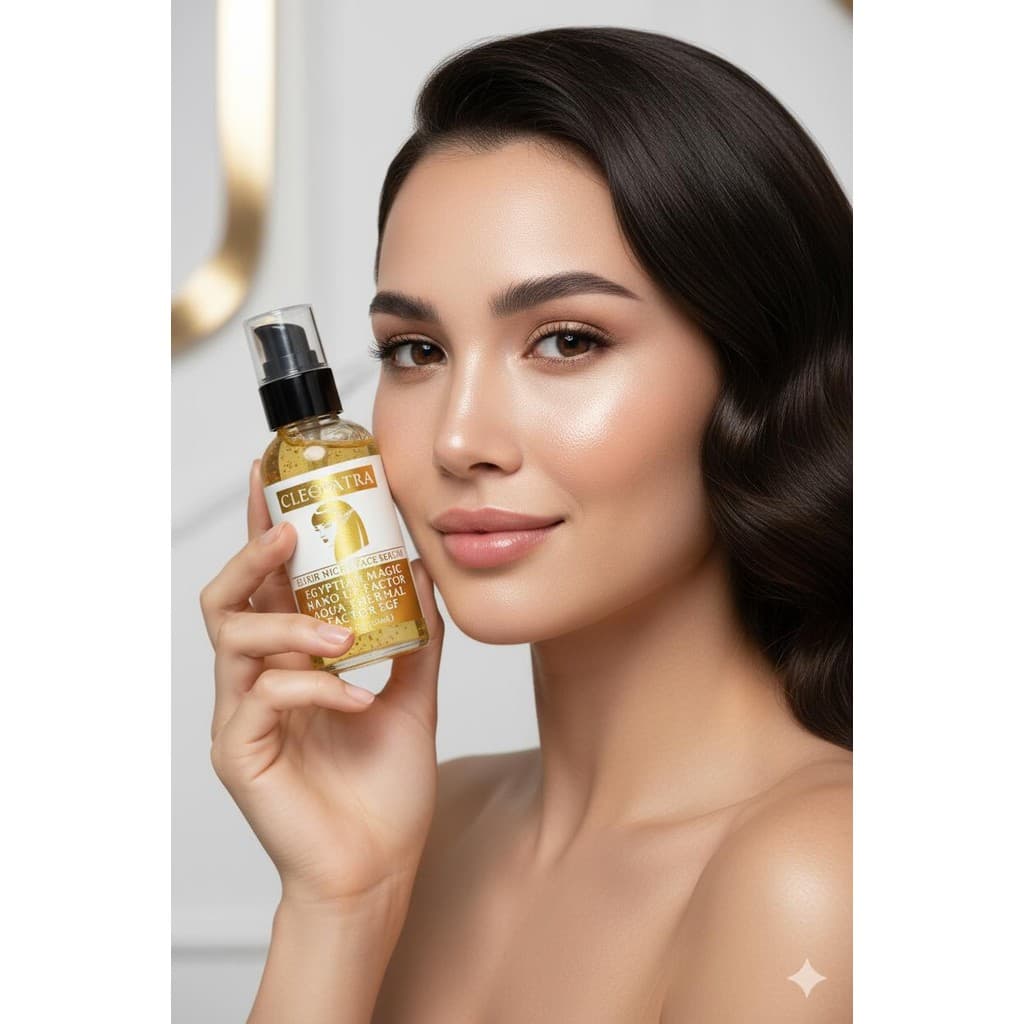 Sérum Facial Cleopatra 60ml Anti-Idade Regenerador Noturno