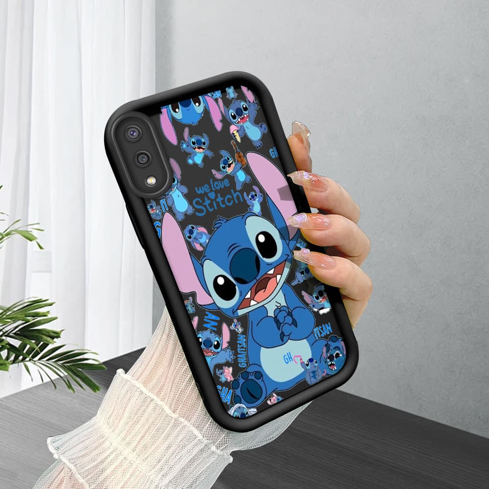 Capinha Para Samsung Galaxy A02 Case Normal Capa De Celular Preto Macio Silicone 5745 TYB