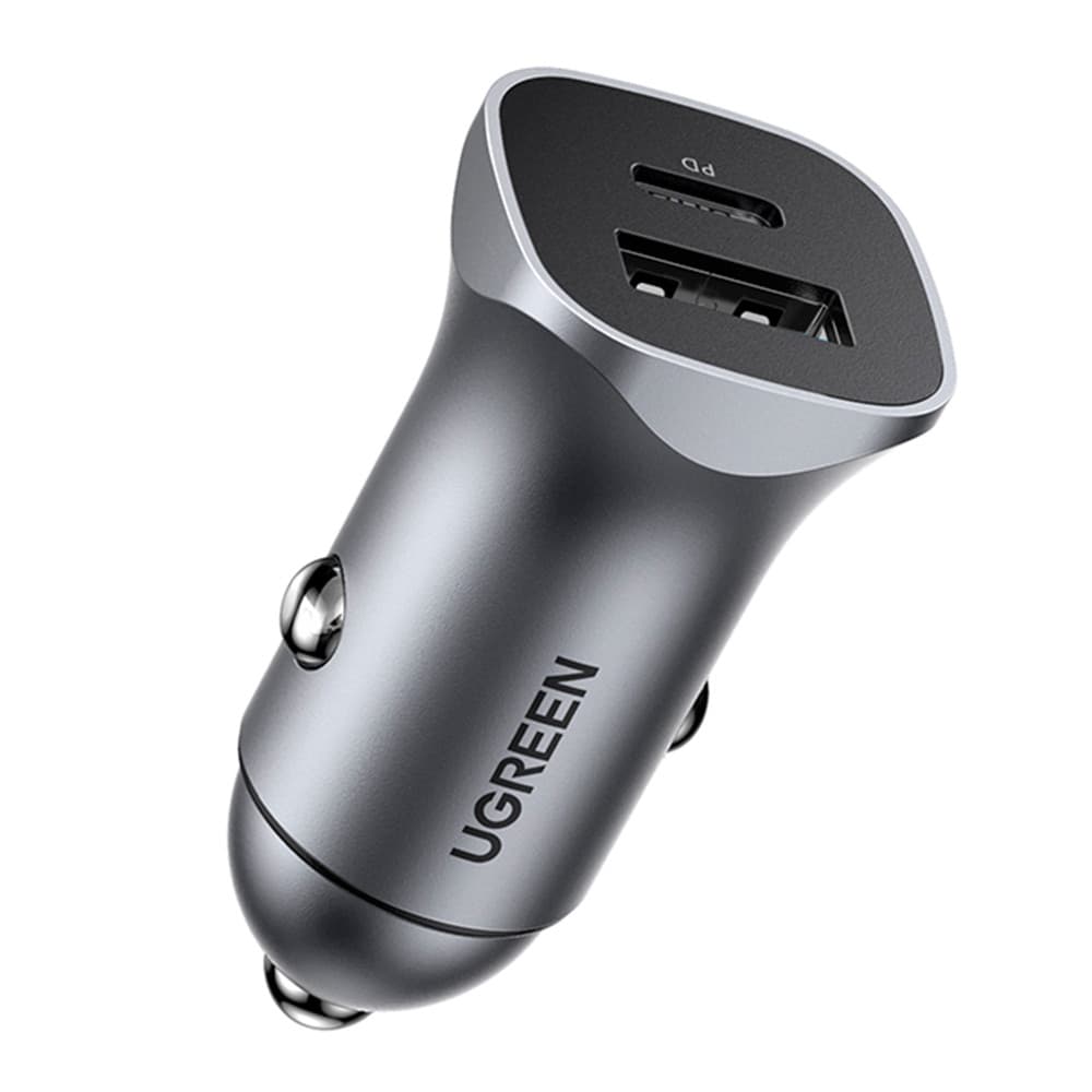 Ugreen Carregador Veicular Usb A/C Pd 30W + Case Acessórios(K-4758-3714)