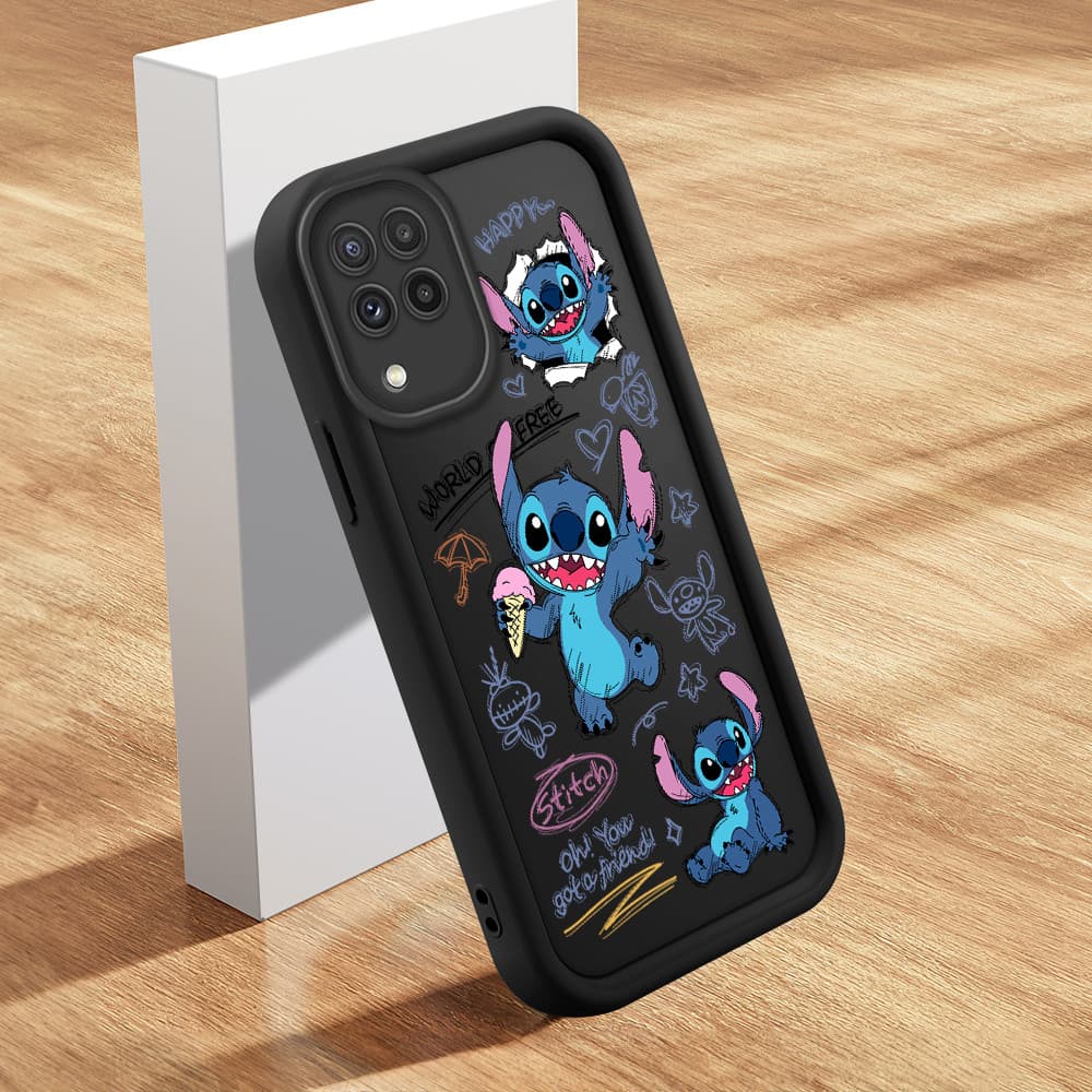 Capinha Para Samsung Galaxy A22 M22 4G Capa De Celular Macia Silicone Protetora Preta Case BTY 5619