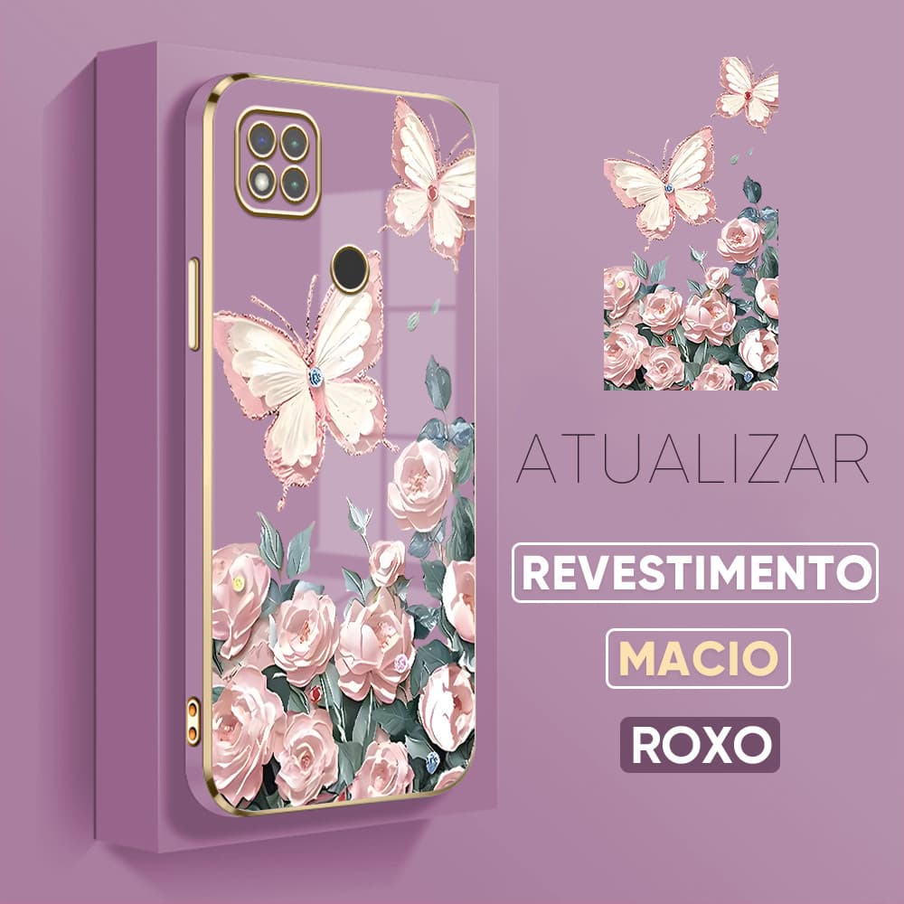 Capinha Para Xiaomi Redmi 9C 10A Capa Macia Celular De 1723 DD