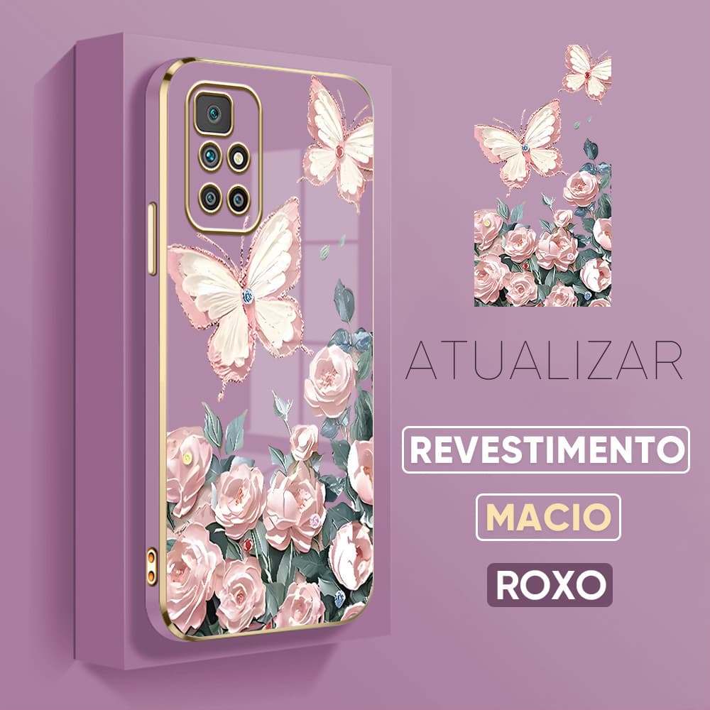 Capinha Para Xiaomi Redmi 10 Capa Macia Celular De 1723 DD