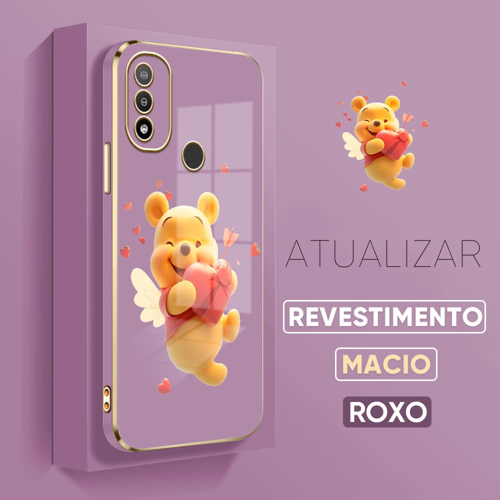 Capinha Para Motorola Moto E20 Capa Macia Celular De 1753 DD