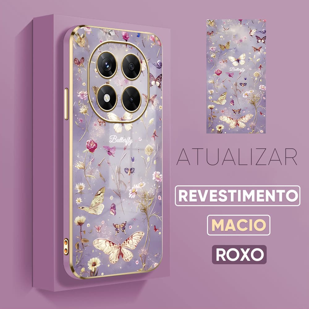 Capinha Para Xiaomi Redmi Note 14 Pro 5G Capa Macia Celular De 1764 DD