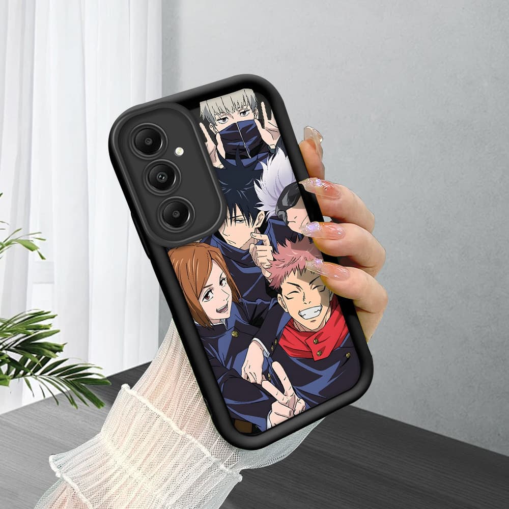 Capa Para Samsung Galaxy A05S Capinha De Celular Macio Preto Jujutsu Kaisen Case 6127 TYB
