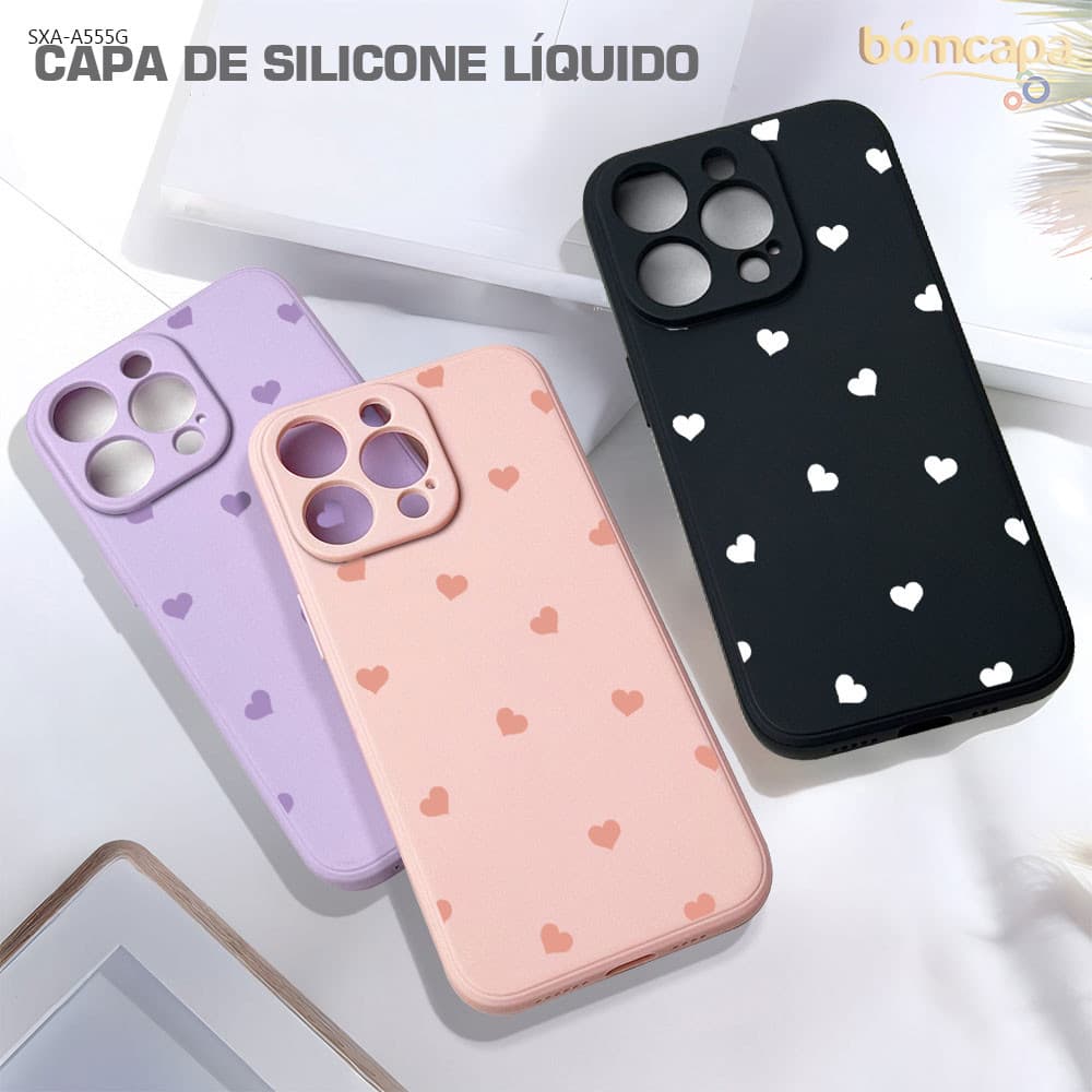 Capa Para Samsung Galaxy A55 A54 A35 A34 A32 4G 5G Case Silicone Protetora Capinha De Celular 0018 YT