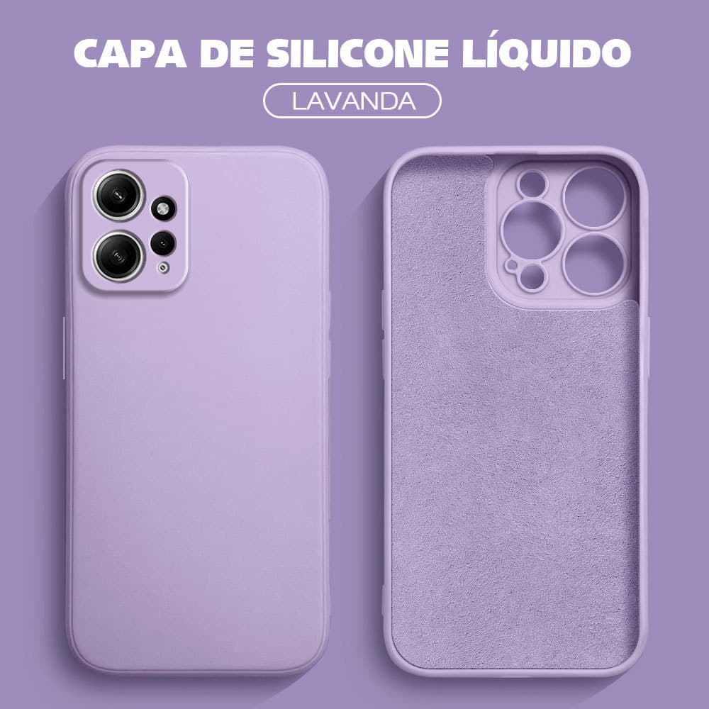 Capinha Silicone Para Xiaomi Redmi Note 12 4G Capa De Celular Anti Choque Capinhas Macia Case YT 0000
