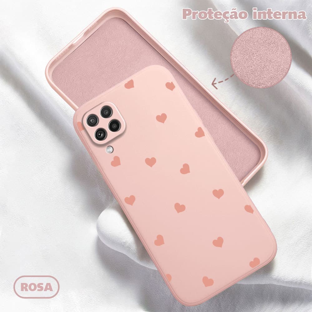 Capinha Para Samsung Galaxy A22 M22 4G Capa De Luxo Liquid Silicone Celular Proteção Case YT 0018