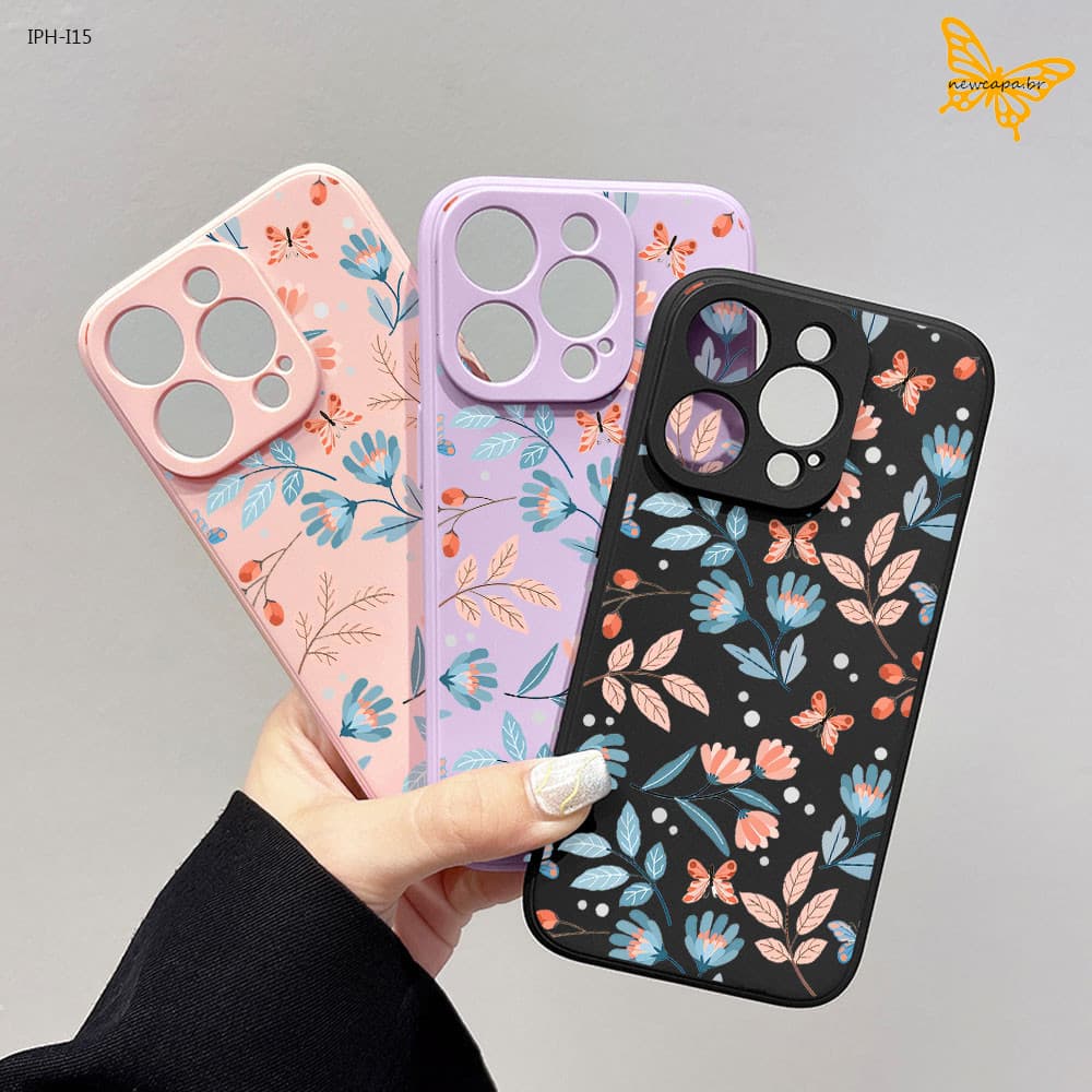 Case Capa Para iPhone 15 14 13 12 11 X XS XR 7 8 SE Pro Max Plus Normal Capinha De Silicone Celular YT 0023