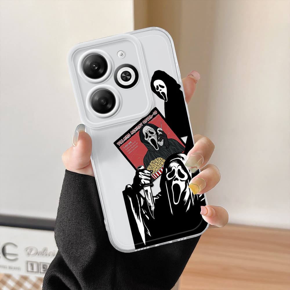 Capa Para Infinix Smart 8 Pro HD Plus Hot 40i Capinha De Silicone Celular Macio Transparente Soft Case   0077 TSY