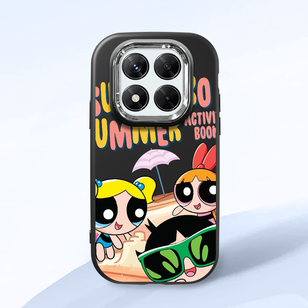 Capa Para Capinha Xiaomi Redmi Note 14 Pro 5G Silicone Powerpuff Girls De Celular 0831