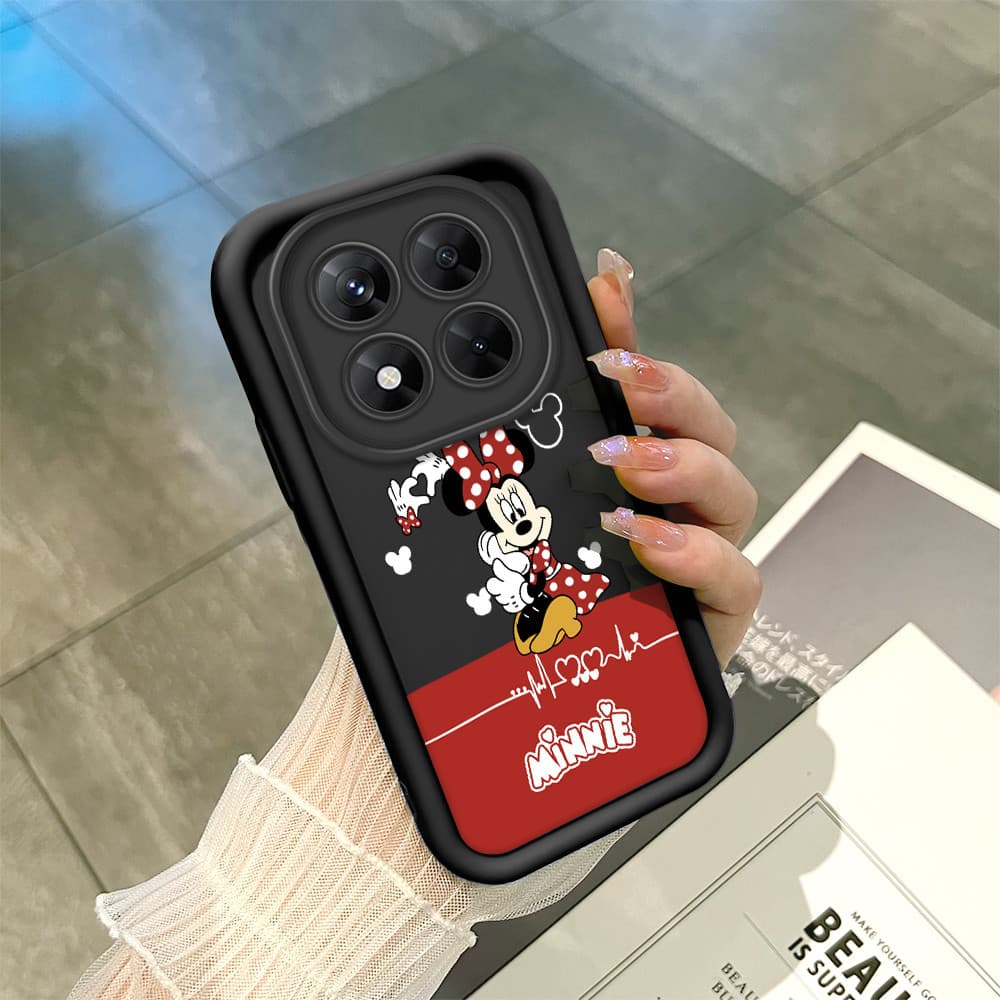Capinha Para Xiaomi Redmi Note 14 Pro Poco X7 5G Case Normal Capa De Celular Preto Macio Silicone 6454 TYB