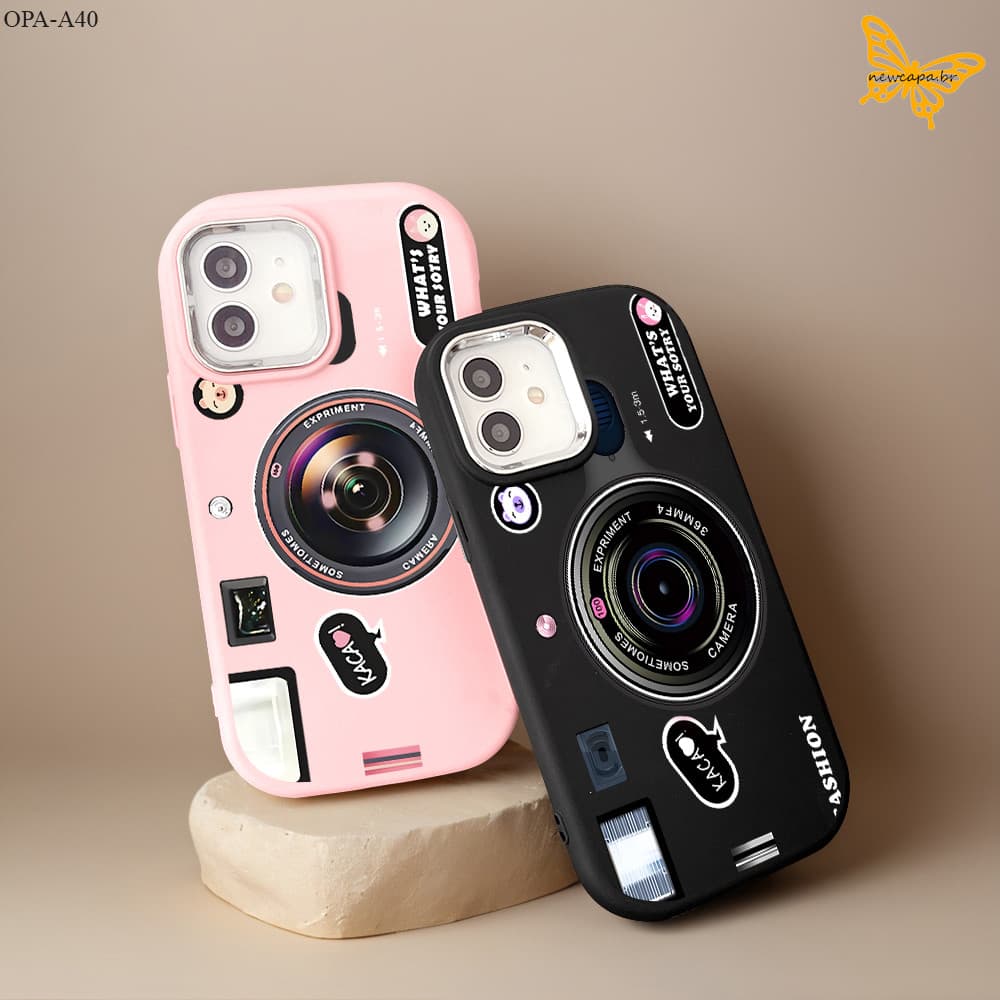 Capinha Para OPPO A40 A60 4G 5G Normol Capa De Celular Luxo Case PDD 1467