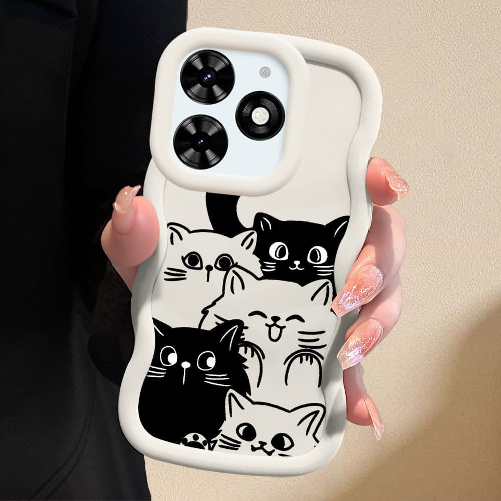 Capa Para Infinix Smart 8 Pro HD Plus Hot 40i Capinha Macia De Silicone Celular 0225 MKL