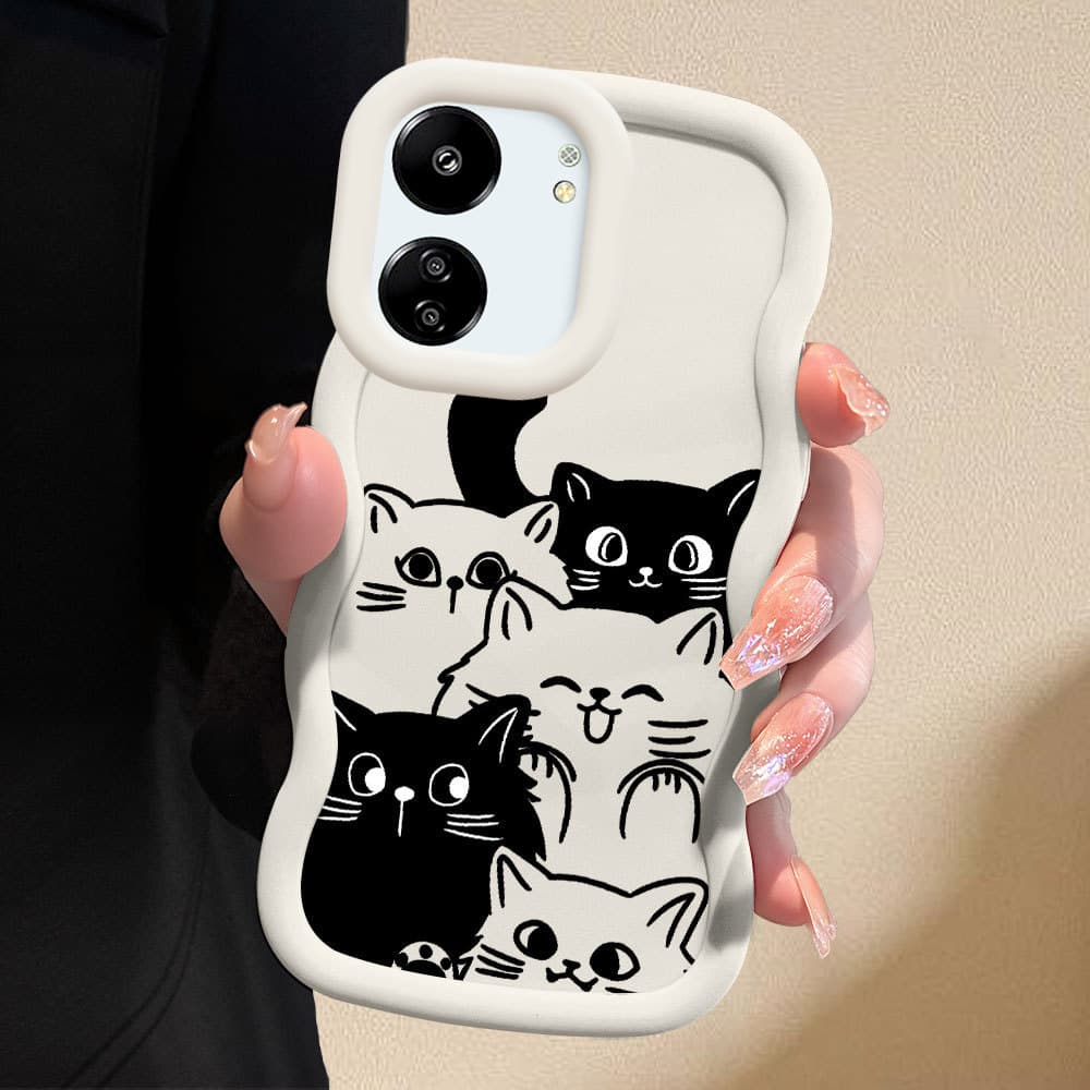 Capa Para Xiaomi Redmi 13C 4G 5G Capinha Macia De Silicone Celular 0225 MKL