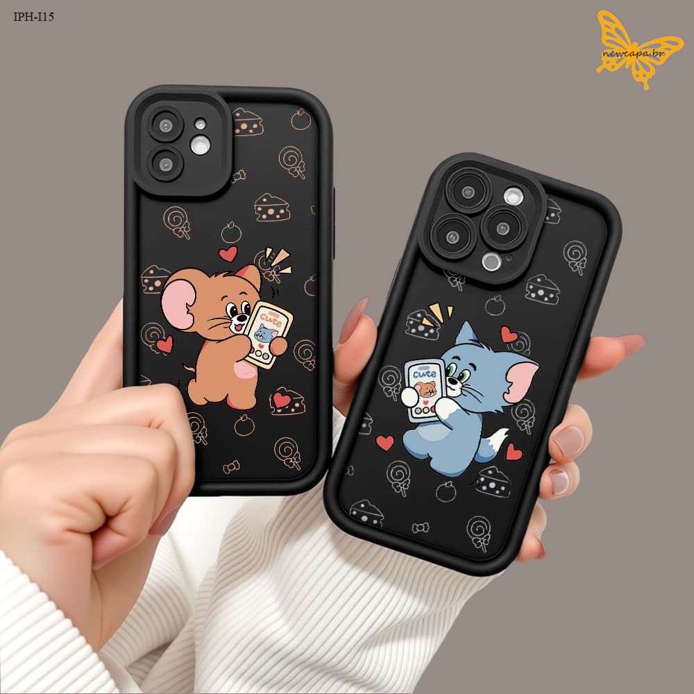 Capa Para iPhone 17 17E 16 16E 15 14 13 12 11 X XS XR 7 8 SE Pro Max Plus Capinha De Celular Macia Silicone TYB 6382