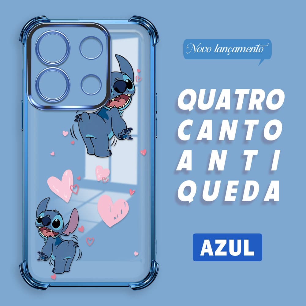 Capinha Para Xiaomi Poco X6 Redmi Note 13 Pro 5G Capa De Celular Case Transparente Silicone À Prova De Choque 0284 FS