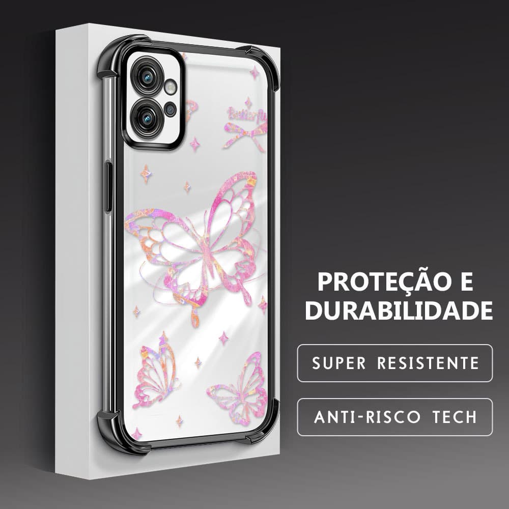 Capinha Para Motorola Moto G32 Capa De Celular Case Macia Anti Choque Transparente Protetora FS 0698
