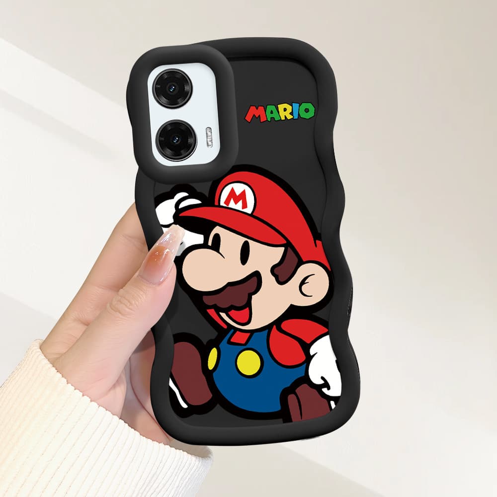 Capinha De Celular Borda Macia Silicone Para Motorola Moto G35 5G Capa Luxo Case MKL 0103