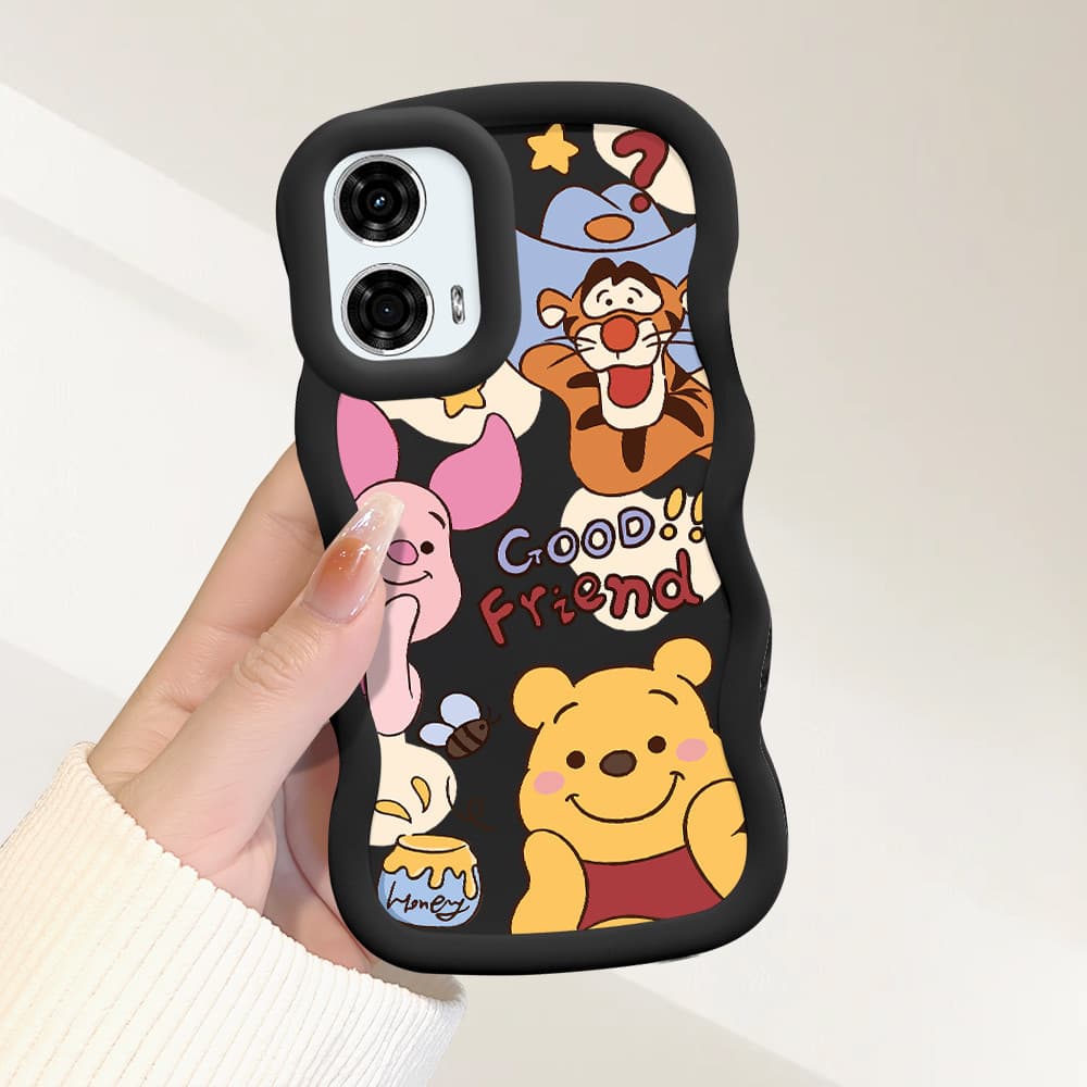 Capinha De Celular Borda Macia Silicone Para Motorola Moto G24 G04 G04S E14 Capa Luxo Case MKL 0089