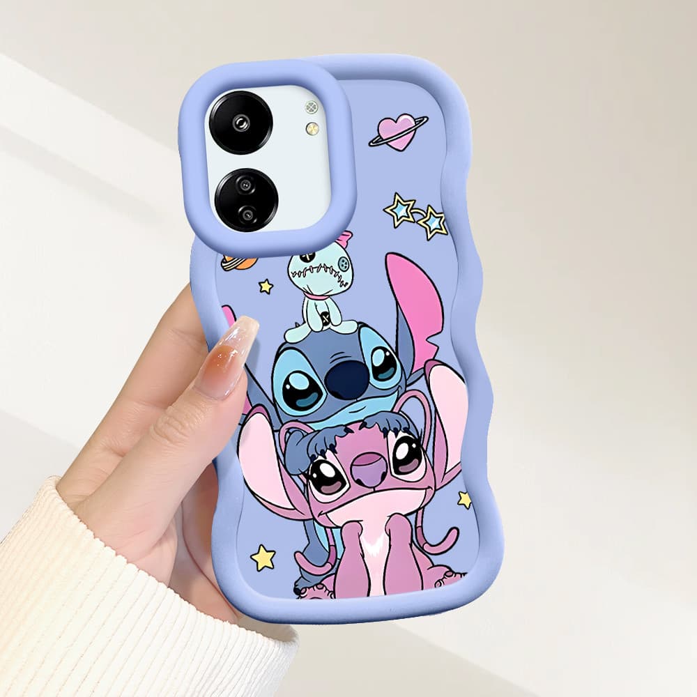 Capinha De Celular Borda Macia Silicone Para Xiaomi Redmi 13C 4G 5G Capa Luxo Case MKL 0098