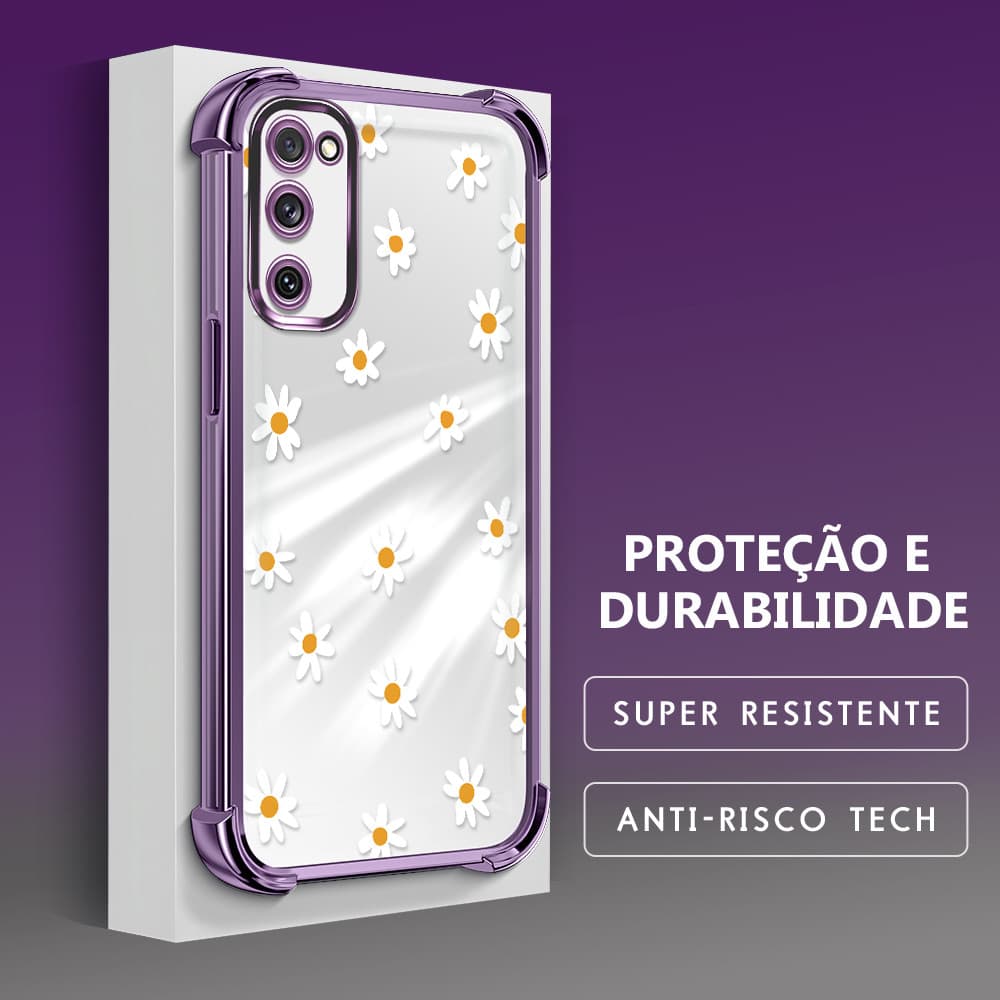 Capinha Para Samsung Galaxy S20 FE 5G Capa De Celular Case Macia Anti Choque Transparente Protetora FS 0484