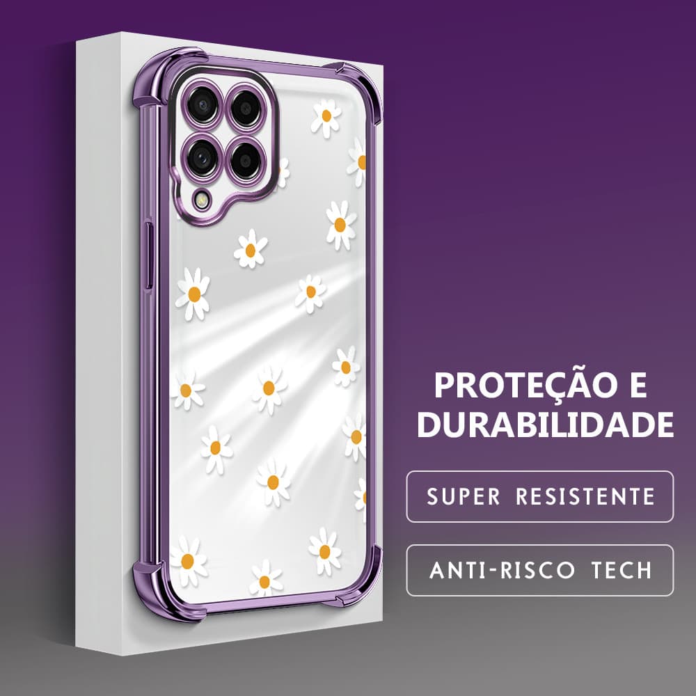 Capinha Para Samsung Galaxy M53 5G Capa De Celular Case Macia Anti Choque Transparente Protetora FS 0484