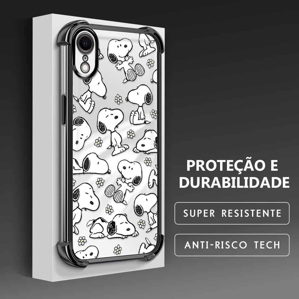 Capinha Para iPhone XR Capa De Celular Case Macia Anti Choque Transparente Protetora FS 0397