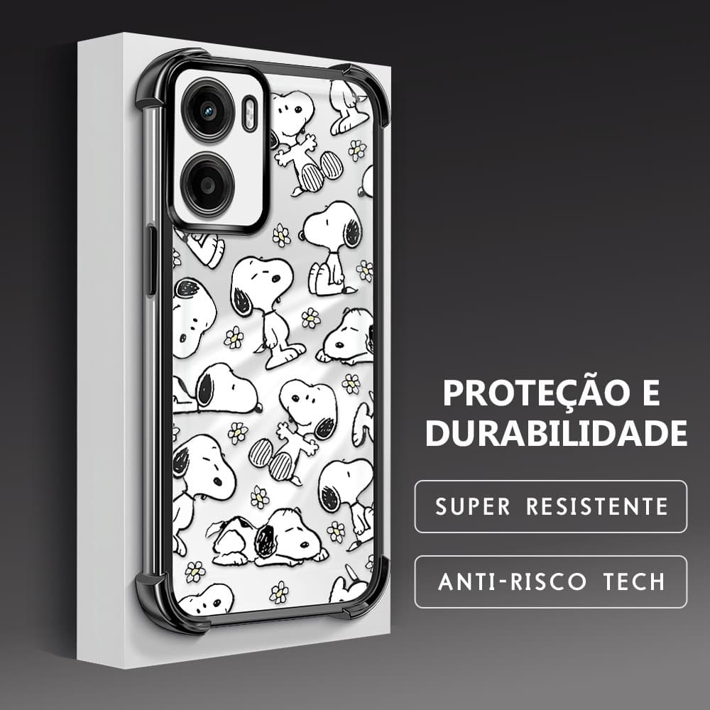 Capinha Para Motorola Moto G05 Capa De Celular Case Macia Anti Choque Transparente Protetora FS 0397
