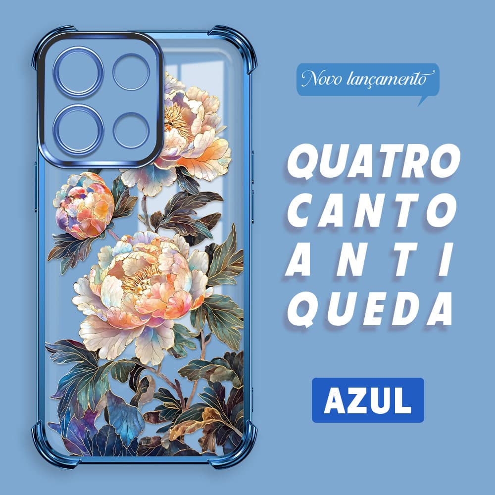 Capinha Para Motorola Moto G15 G17 Capa De Celular Case Macia Anti Choque Transparente Protetora FS 0281