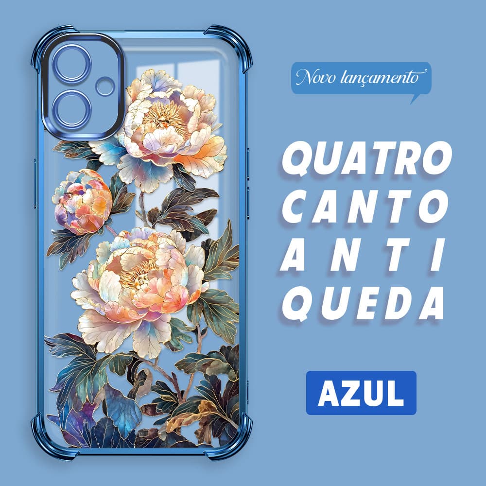 Capinha Para Samsung Galaxy A06 Capa De Celular Case Macia Anti Choque Transparente Protetora FS 0281