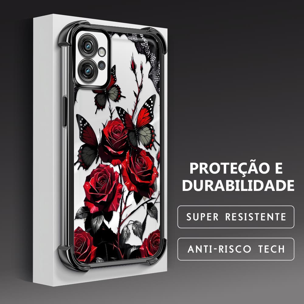 Capinha Para Motorola Moto G32 Capa De Celular Case Macia Anti Choque Transparente Protetora FS 0071