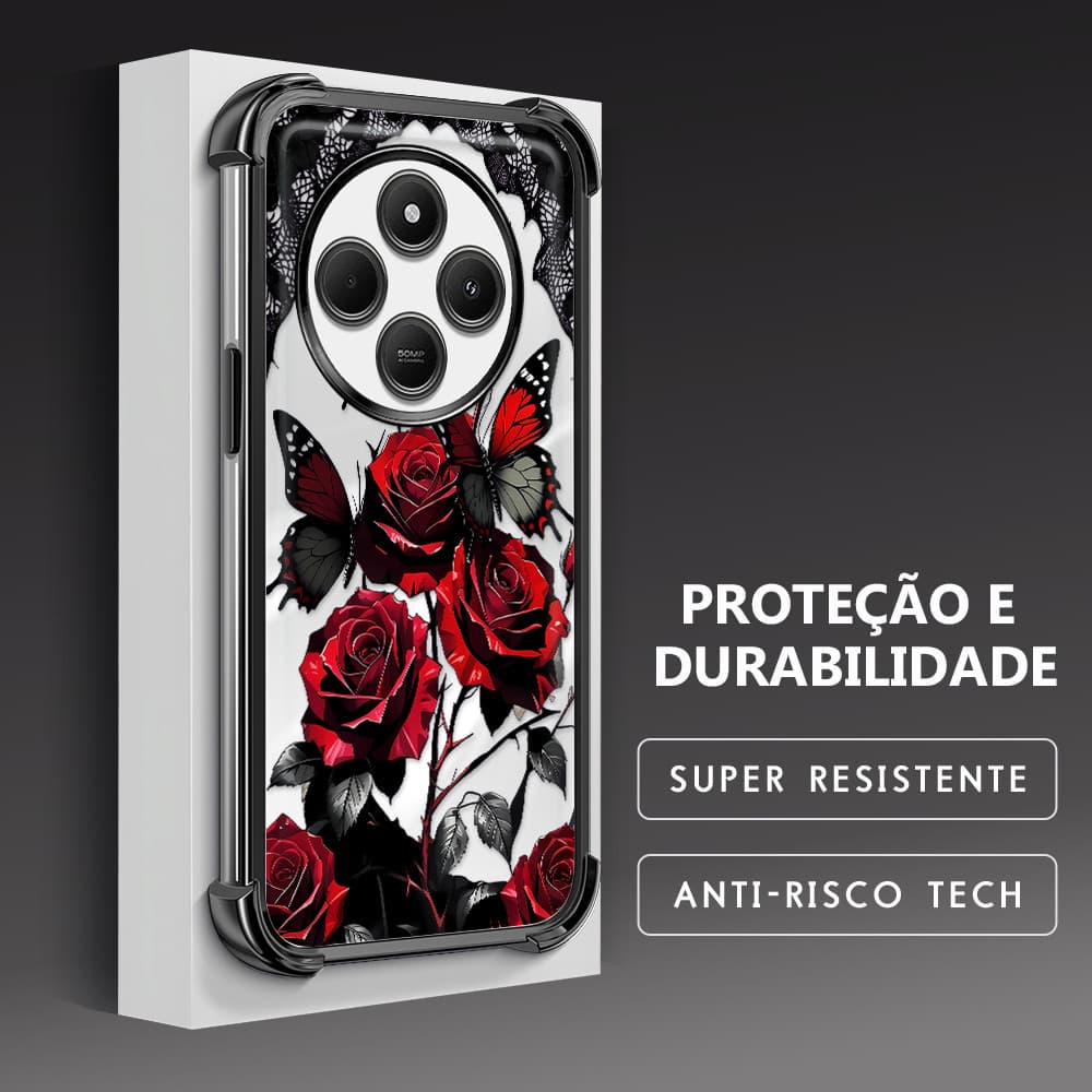 Capinha Para Xiaomi Poco C75 4G 5G Capa De Celular Case Macia Anti Choque Transparente Protetora FS 0071