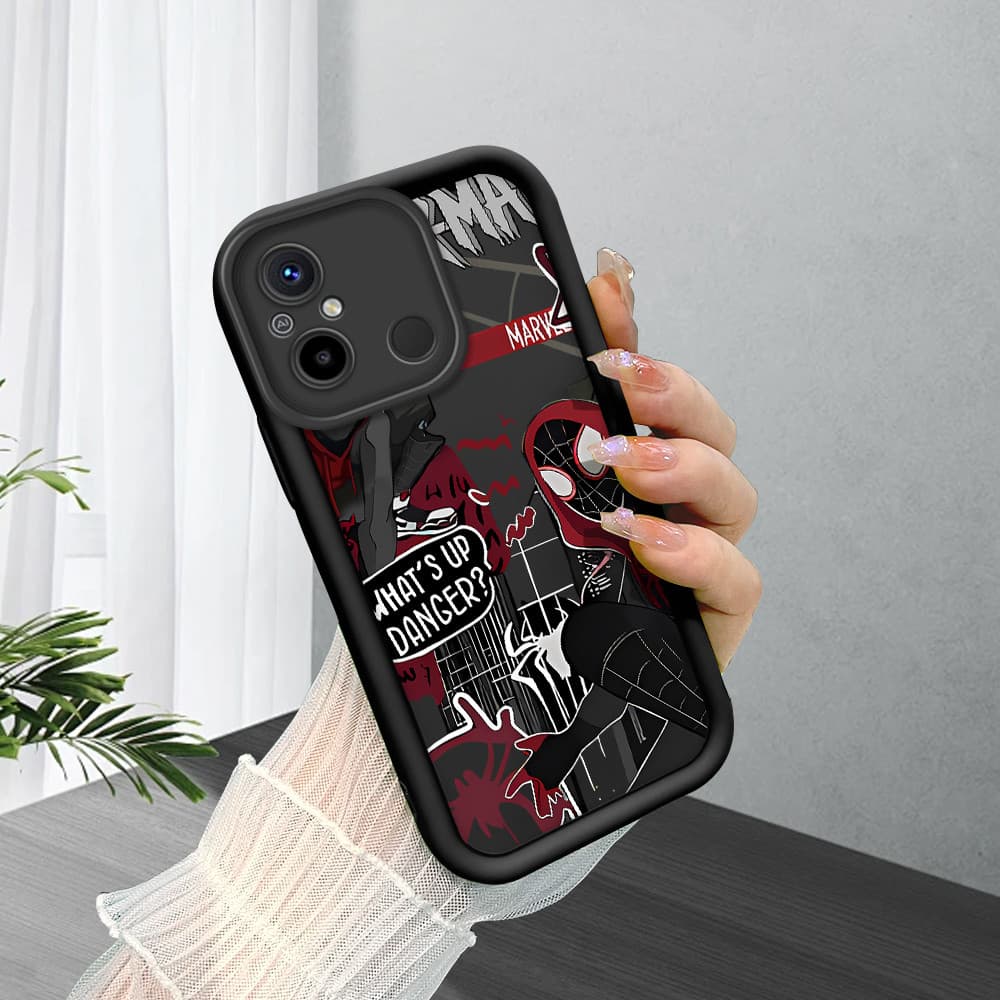 Capa Para Xiaomi Redmi 11A 12C Poco C55 Capinha De Celular Macio Preto Case 5849 TYB