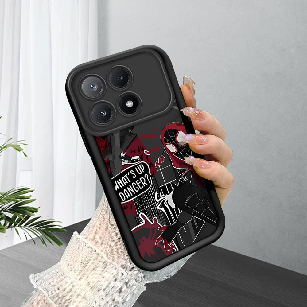Capa Para Xiaomi Poco X6 Pro 5G Capinha De Celular Macio Preto Case 5849 TYB