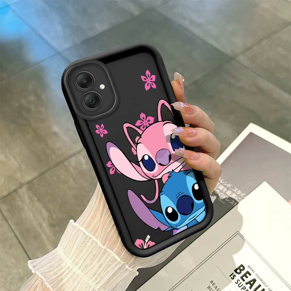 Capinha Para Samsung Galaxy A05 Case De Protetora Preta Macio Silicone Celular Capa TY 5646
