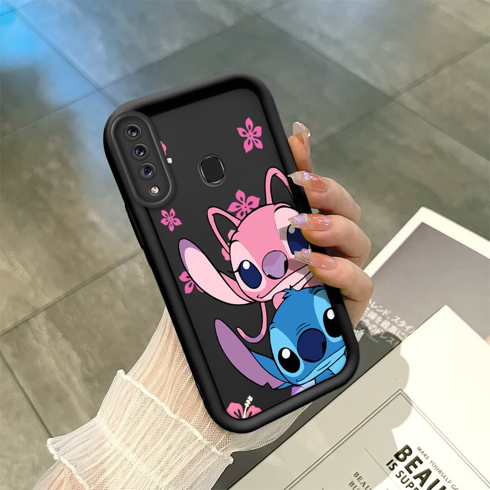 Capinha Para Samsung Galaxy A20S Case De Protetora Preta Macio Silicone Celular Capa TY 5646