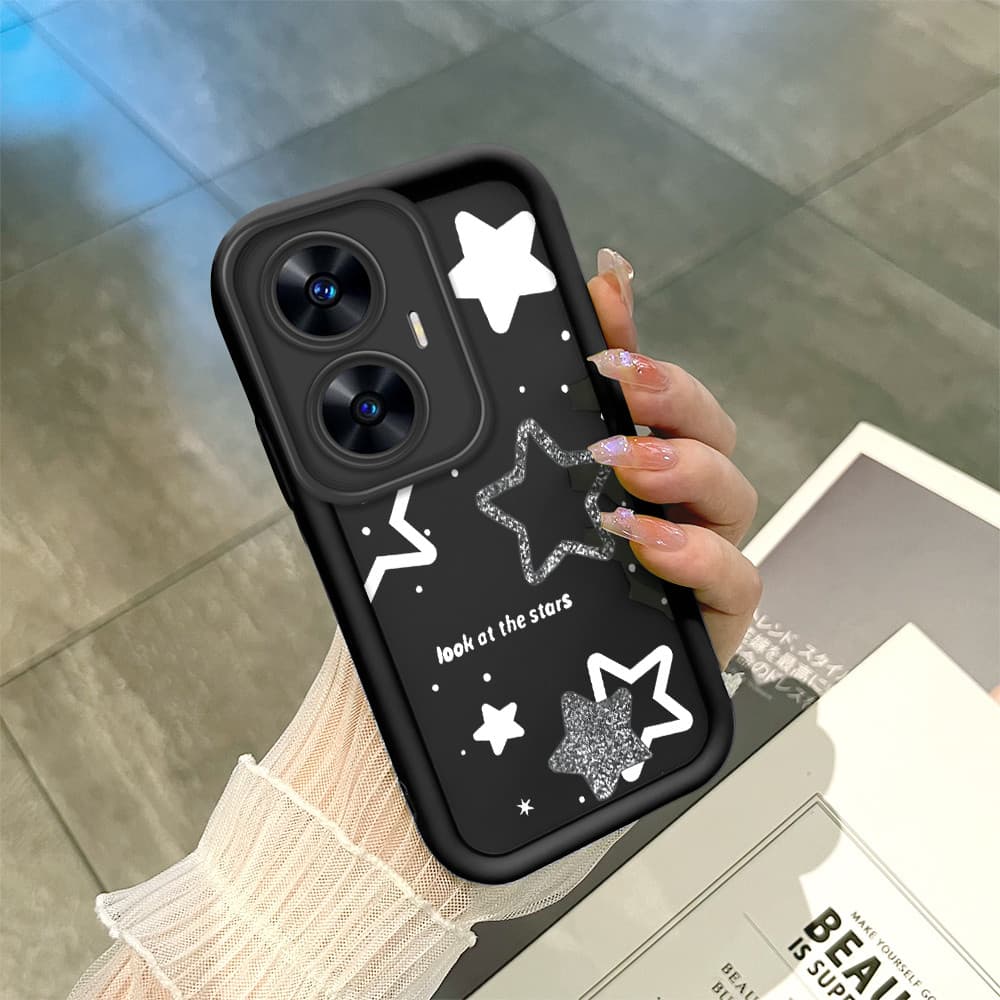Capa Para Realme C55 Narzo N55 Capinha De Celular Protetora Capinhas Silicone TYB5569