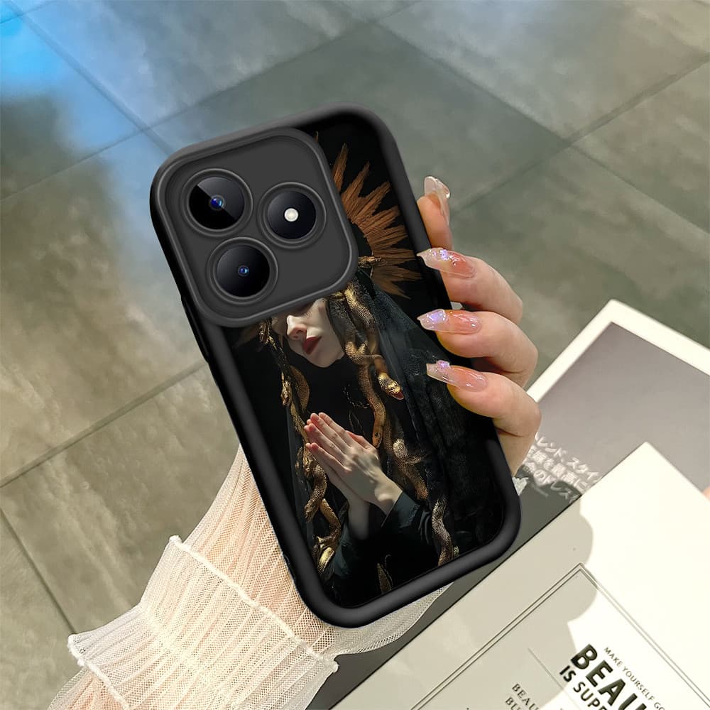 Capa Para Realme C53 C51 Note 50 Narzo N53 Capinha De Celular Protetora Capinhas Silicone TYB6068