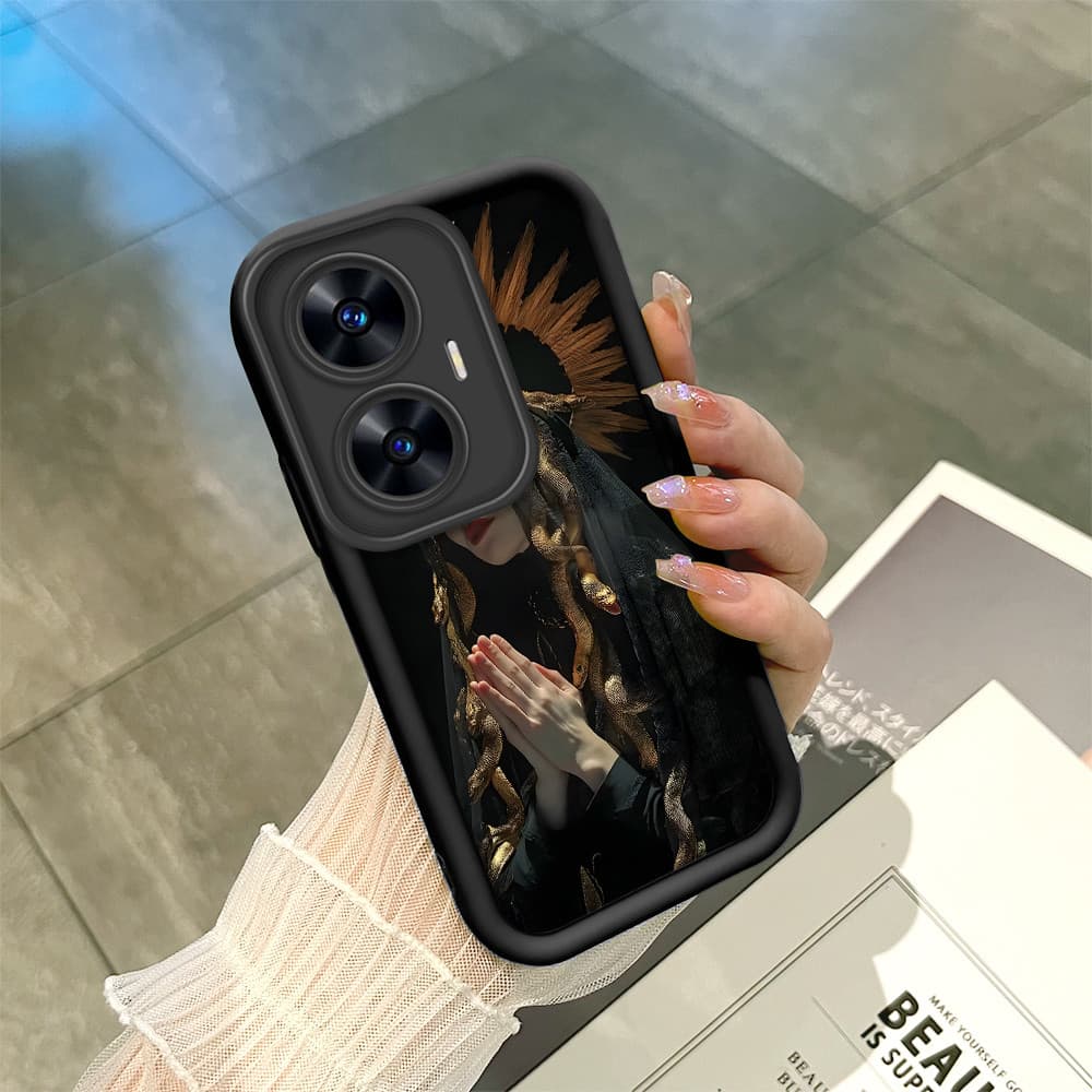 Capa Para Realme C55 Narzo N55 Capinha De Celular Protetora Capinhas Silicone TYB6068