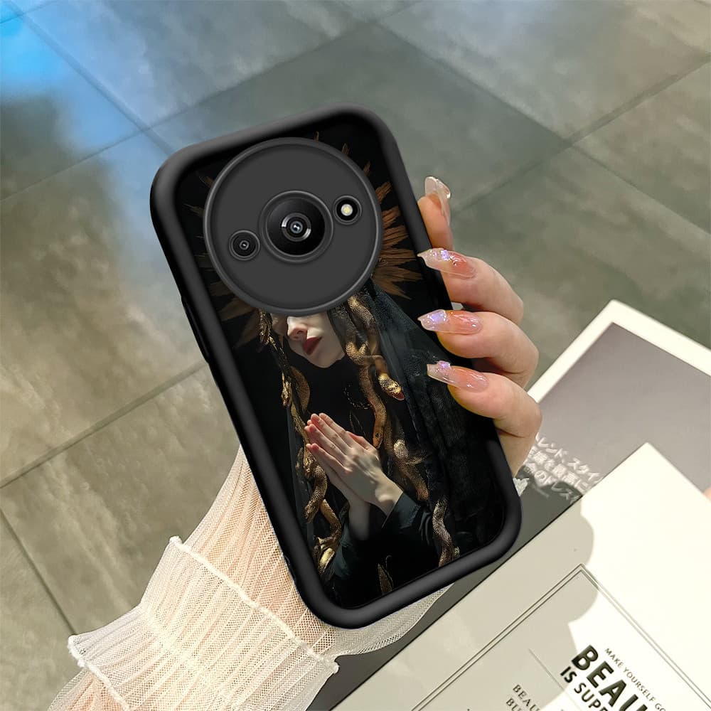 Capa Para Xiaomi Redmi A3 A3X Poco C61 Capinha De Celular Protetora Capinhas Silicone TYB6068