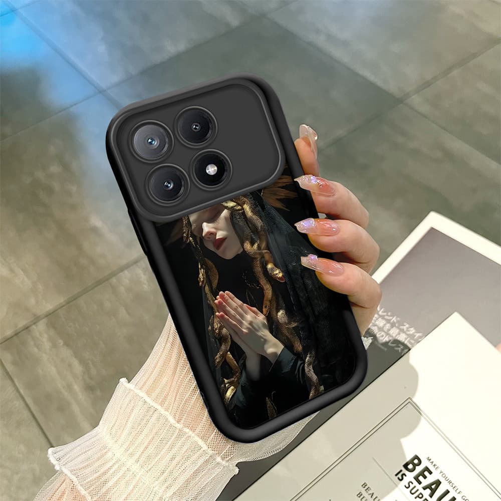 Capa Para Xiaomi Poco X6 Pro 5G Capinha De Celular Protetora Capinhas Silicone TYB6068