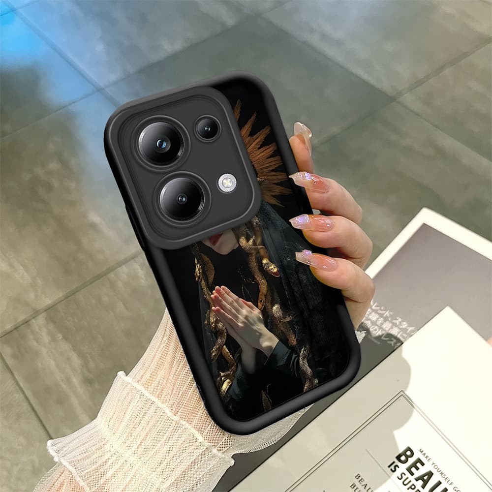 Capa Para Xiaomi Redmi Note 13 Poco M6 Pro 4G Capinha De Celular Protetora Capinhas Silicone TYB6068