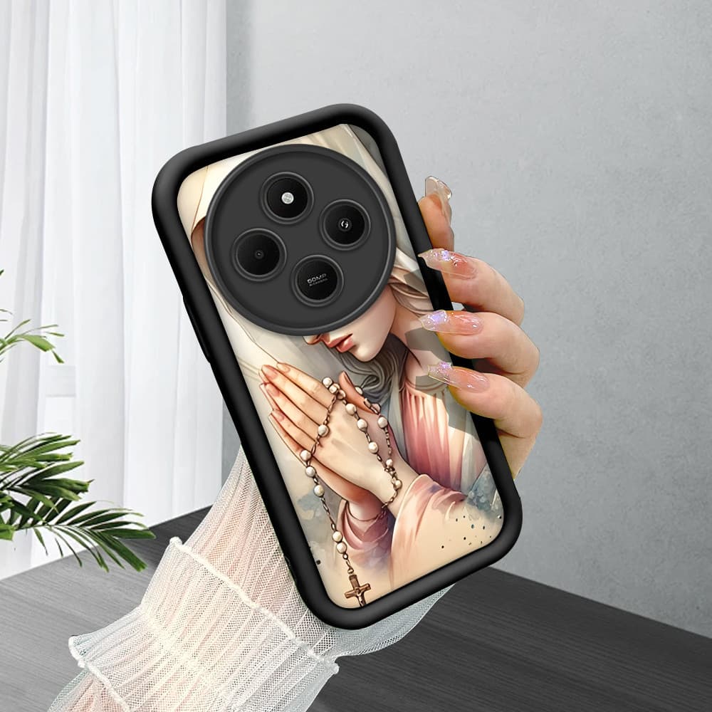 Capa Para Xiaomi Redmi 14C Poco C75 A4 5G Capinha De Celular Protetora Capinhas Silicone TYB6229