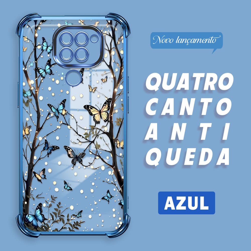 Capinha Para Xiaomi Redmi Note 9 Anti Queda Capa Celular FS0479