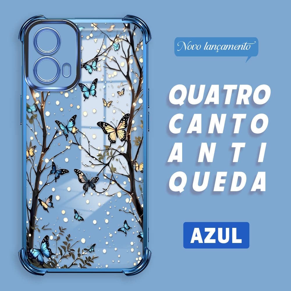 Capinha Para Motorola Moto G34 5G Anti Queda Capa Celular FS0479