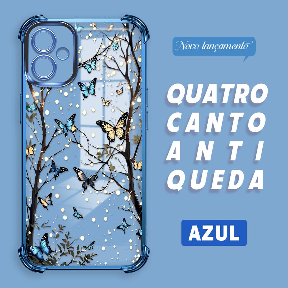 Capinha Para Motorola Moto G14 Anti Queda Capa Celular FS0479