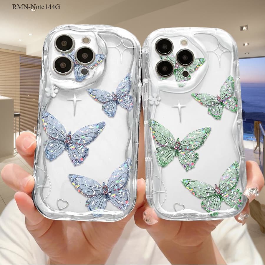 Capa Para Xiaomi Redmi Note 14 13 12 11 11S 10 10S Pro 4G 5G Macia Capinha Celular Transparente Silicone Case 3042 NYW