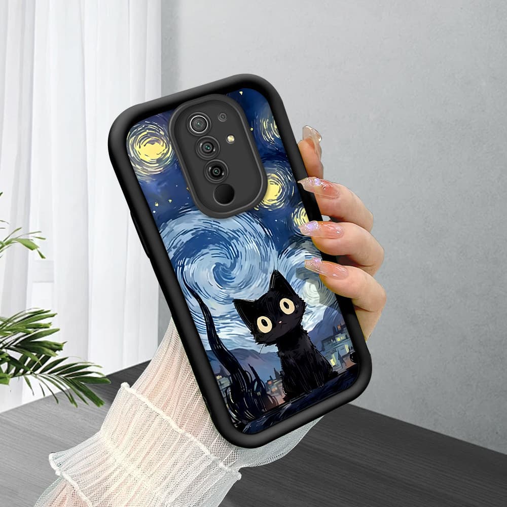 Capa Para Xiaomi Redmi 9 Capinha De Celular Protetora Capinhas Silicone TYB5656