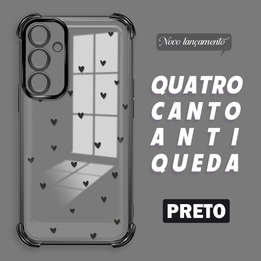 Capinha Para Samsung Galaxy A55 5G Anti Queda Capa Celular FS0476